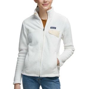 SIMILAR Patagonia White + Tan Synchila Zip Up, XS.
